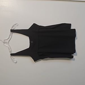 Eva Varro black cold shoulder top